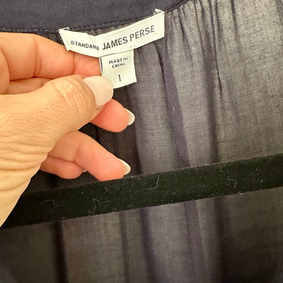 James Perse Maxi Dress - Navy - Picture 2 of 3